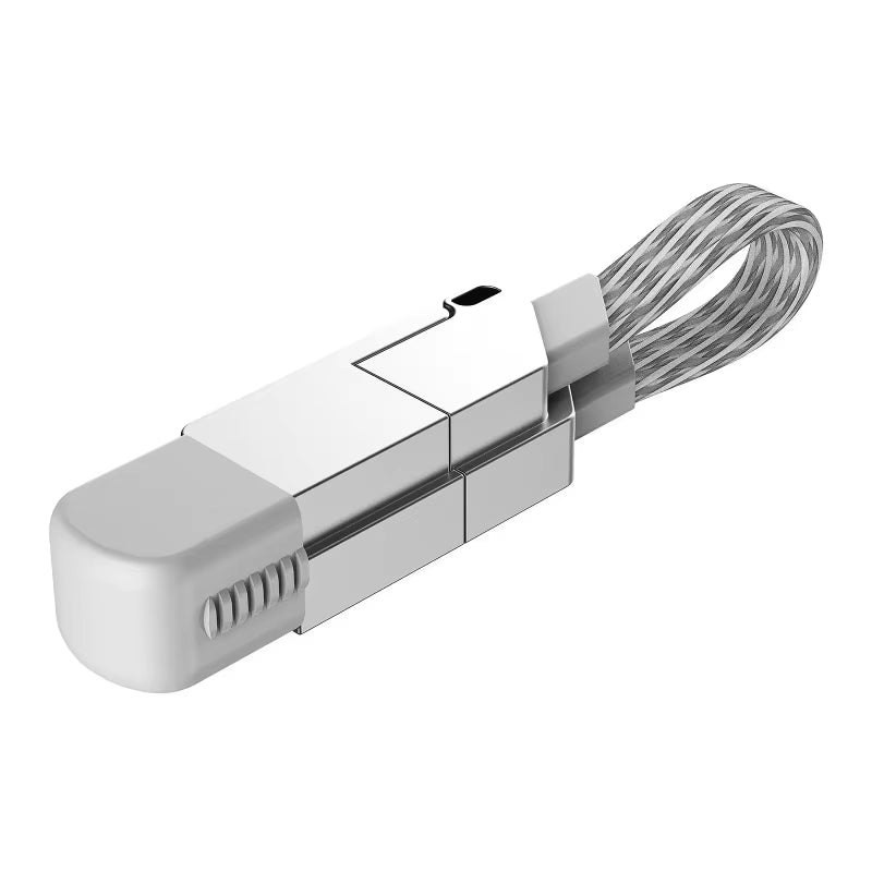 VALSROY™ 6-in-1 Keychain Cable | Android & iOS | PD 60W