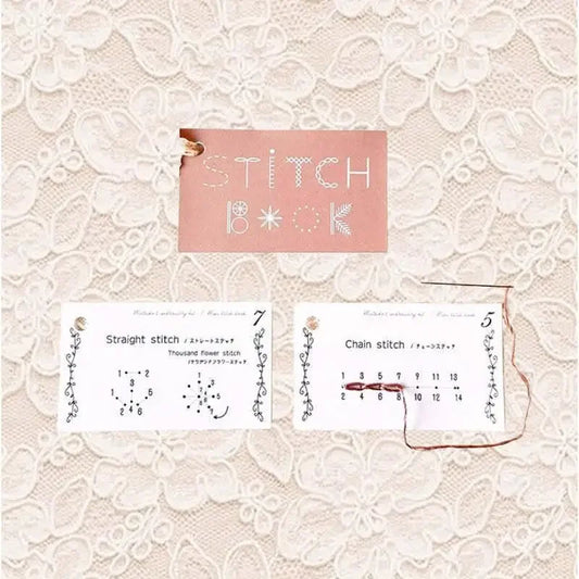 DIY Creative Mini Sewing Card Set Creative Cards Mini Sewing Book Home Arts Crafts Sewing Stitch Buddy Embroidery Stitch Book