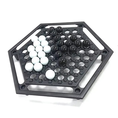 Table Games Abalone Family Board Game Intellectual Development Desktop Party Home Marble Strategy Game for Children Kids