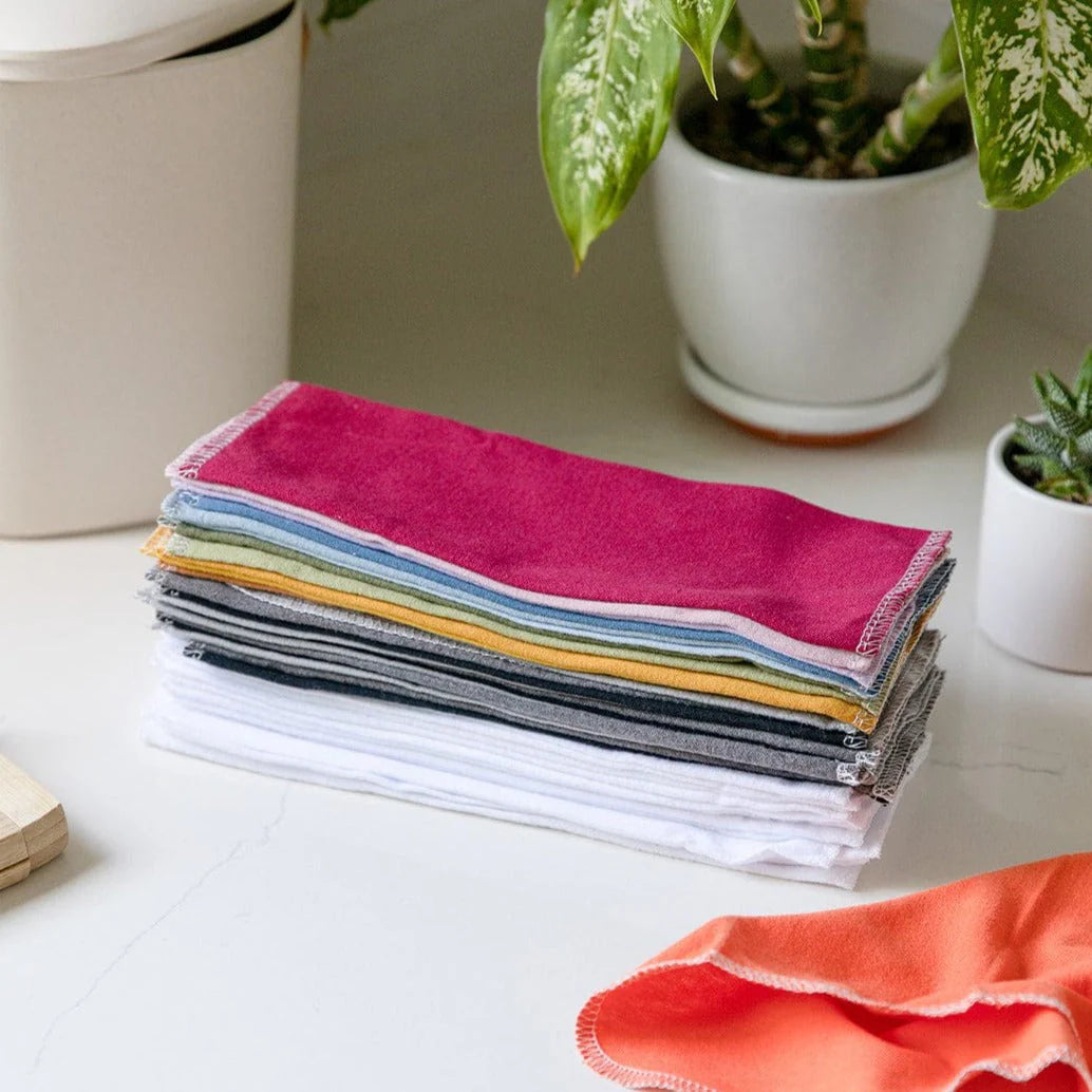 Reusable Paper Towels - 12 or 24 Pack