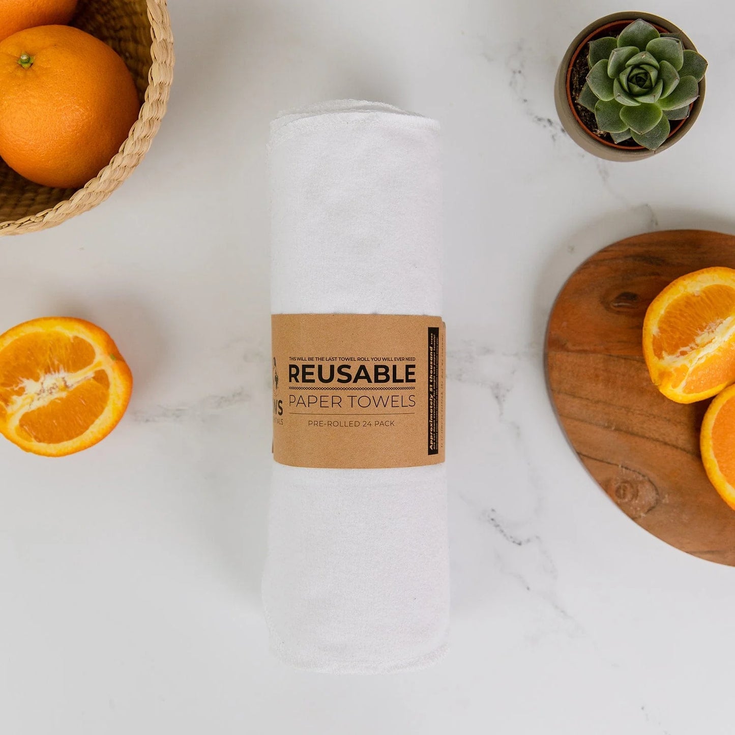 Reusable Paper Towels - 12 or 24 Pack