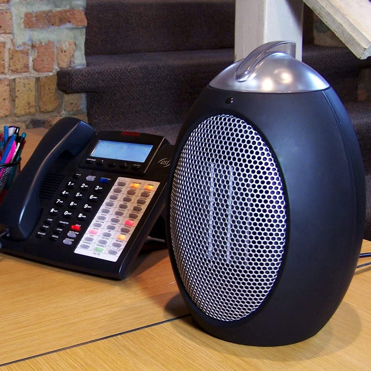 ESH Eco-Save Compact Personal Space Heater - 750-Watts, ETL Listed, Eco-Frien...