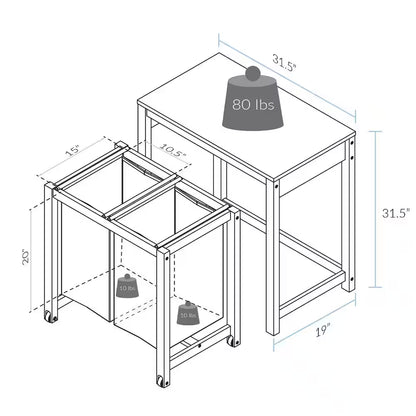 Eco Home Laundry Prep Hamper